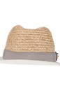 TED BAKER-Ψάθινο καπέλο ASIMINA COLOUR BLOCK FEDORA TED BAKER 